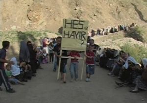 HES protestosunda yaralandı
